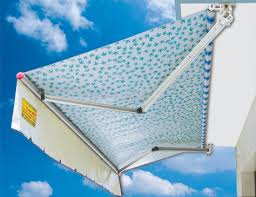 Mái hiên di động tay quay