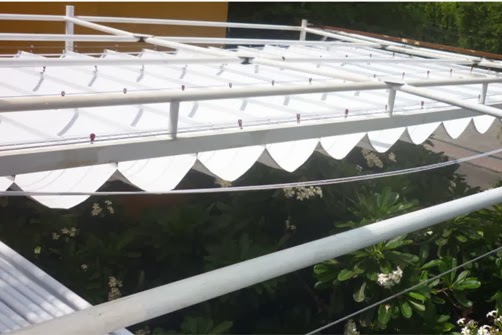 Mái xếp lượn sóng tại Đà Nẵng